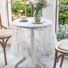 Khăn trải bàn ren rỗng sợi tổng hợp vintage - Che bụi, sang trọng cho nhà, khách sạn, hội nghị - Giá chỉ 77.963₫ 6