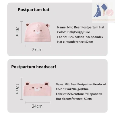 Khăn trùm đầu bằng vải cotton chống gió cho bà bầu – Chất lượng cao, giá 101.200₫ 2