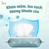 Khăn Ướt DIKY 20 Tờ Gói Nhỏ Tiện Mang - Vải Mềm Mịn, Không Mùi, Dịu Nhẹ Da Nhạy Cảm 5