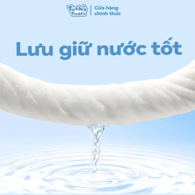 Khăn ướt Tushie Treats không cồn không parabens cao cấp cho bé - giảm còn 28.000đ 4
