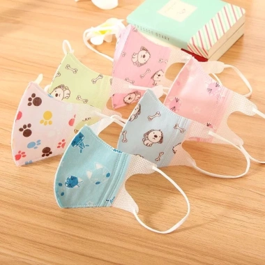 Khẩu trang giấy mềm cho bé - Bộ 10 cái 20.000đ, bảo vệ da nhạy cảm, giảm giá nhanh 5