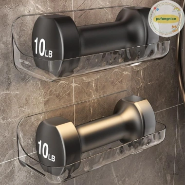 Khay Acrylic Trong Suốt Treo Tường Đấm Miễn Phí Đựng Mỹ Phẩm, Trang Điểm, Tổ Chức Phòng Tắm 61.930 VND
