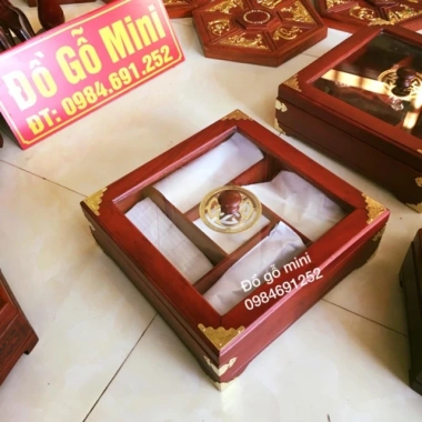Khay đựng bánh kẹo gỗ cao cấp - Giảm giá, chỉ 400.000đ (giá gốc 492.000đ) 2 Khay đựng bánh kẹo gỗ cao cấp - Giảm giá, chỉ 400.000đ (giá gốc 492.000đ) 2