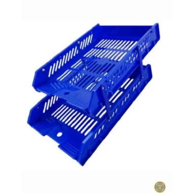 Khay nhựa 2-3-4 tầng trượt trụ TTM - Kệ hồ sơ đa năng, chịu tải cao, chỉ 45.000đ