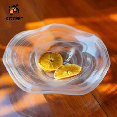 Khay thủy tinh KOZEEY 3 trong 1 - phục vụ tráng miệng, trái cây, salad, khai vị cho tiệc lễ và đám cưới, giá 214.500 VND 7