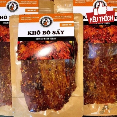 KHÔ BÒ ĐÀ LẠT TẢNG CAY THƠM BÙI GIÁ 110857Đ - QUÀ VẶT ĐẶC BIỆT NGON 3