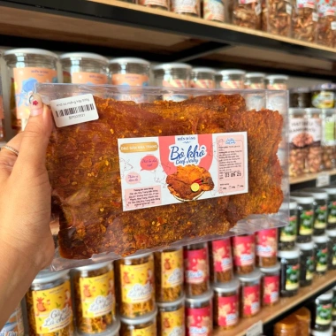 Khô bò tẩm vị Biển Đông Nha Trang 300g - Đặc sản dai ngọt đậm đà giá chỉ 175k 5