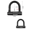 Khóa 4 số U HD - Chống trộm, bảo mật cao, đổi mật khẩu, chỉ 78.000₫ 2