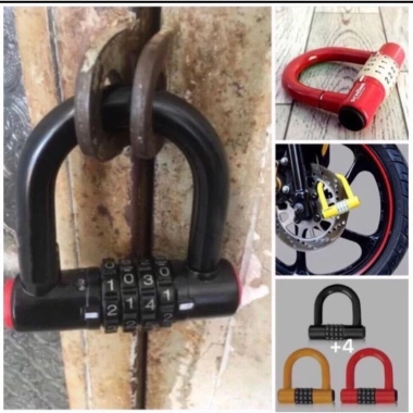 Khóa 4 số U HD - Chống trộm, bảo mật cao, đổi mật khẩu, chỉ 78.000₫