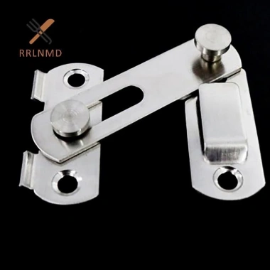 Khóa chốt thép không gỉ Rrlnmd cho cửa trượt, tủ, cửa sổ Fitg - An ninh gia đình mới 2