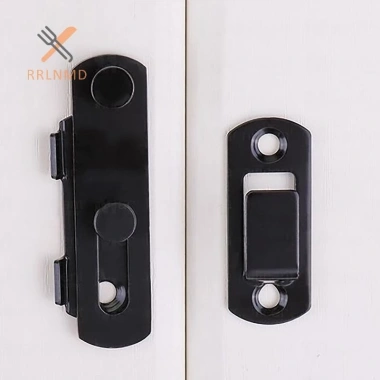 Khóa chốt thép không gỉ Rrlnmd cho cửa trượt, tủ, cửa sổ Fitg - An ninh gia đình mới 6