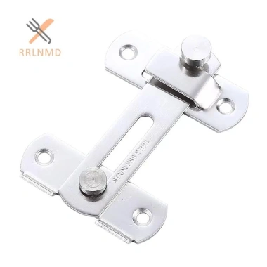 Khóa chốt thép không gỉ Rrlnmd cho cửa trượt, tủ, cửa sổ Fitg - An ninh gia đình mới 7