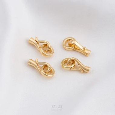 Khóa Hoàn Thiện Vòng Móc Cá 14K Tự Làm - Thiết Kế Sang Trọng, Giá Giảm 22% 4 Khóa Hoàn Thiện Vòng Móc Cá 14K Tự Làm - Thiết Kế Sang Trọng, Giá Giảm 22% 4