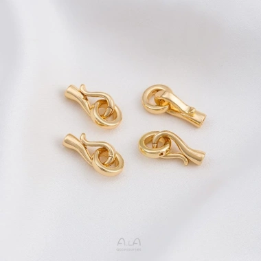 Khóa Hoàn Thiện Vòng Móc Cá 14K Tự Làm - Thiết Kế Sang Trọng, Giá Giảm 22% 5 Khóa Hoàn Thiện Vòng Móc Cá 14K Tự Làm - Thiết Kế Sang Trọng, Giá Giảm 22% 5