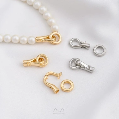 Khóa Hoàn Thiện Vòng Móc Cá 14K Tự Làm - Thiết Kế Sang Trọng, Giá Giảm 22%