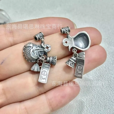 Khóa Link Buckle Three Seven Bạc Spacer DIY - Phụ kiện thời trang giảm còn 20.634₫