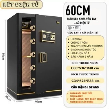 Khóa số vân tay đa lớp bảo mật, chống cháy nổ, màu sắc hiện đại sang trọng - Giá chỉ 4.387.000₫ 11 Khóa số vân tay đa lớp bảo mật, chống cháy nổ, màu sắc hiện đại sang trọng - Giá chỉ 4.387.000₫ 11
