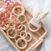 Khoen tròn gỗ thắt macrame đa năng – làm túi xách, đồ handmade, giá chỉ 13.000₫