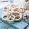 Khoen tròn gỗ thắt macrame đa năng – làm túi xách, đồ handmade, giá chỉ 13.000₫ 2