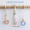Khoen tròn gỗ thắt macrame đa năng – làm túi xách, đồ handmade, giá chỉ 13.000₫ 4