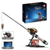 Khối lắp ráp cần câu cá - Bộ cuộn dây câu, đồ chơi giáo dục câu cá biển, giảm giá 23% 5