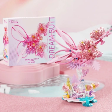 Khối Xây Dựng Bướm Lãng Mạn - Đồ Chơi Lắp Ráp Hạt Nhỏ Độ Khó Cao, Quà Tặng Sinh Nhật 352k 6
