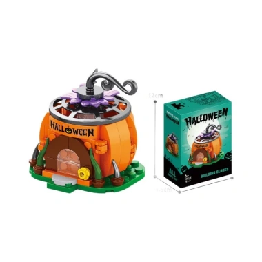 Khối Xây Dựng Halloween Vui Nhộn cho Bé Trai và Bé Gái - Đồ Chơi Lắp Ráp Hạt Nhỏ Giá 140.681₫ 4