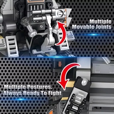 Khối Xây Dựng Mô Hình Mecha - Đồ Chơi cho Trẻ từ 6 tuổi, Quà Sinh Nhật, 413.563 VND 4