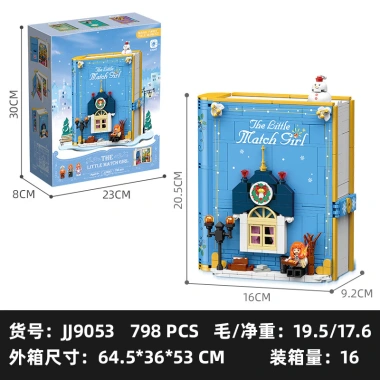 Khối xây dựng sách truyện cổ tích bật lên kỳ diệu - Bộ lắp ráp mô hình giáo dục, giảm còn 713.039₫ 10