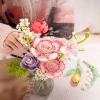 Khối xây dựng vi mô FLAZEA – Gạch mô hình hoa Tulip hồng, lắp ráp nhựa, giá 71.720đ 6