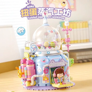 Khối xếp hình Gashapon bán chạy như tôm tươi – Đồ chơi lắp ghép mini giá 636k VND