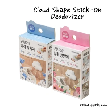 Khử mùi dính đám mây DAISO - Vỏ làm mát không khí tháo rời, hương chợ bông và hoa, giảm 21%