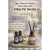 Khử Mùi Nhà Vệ Sinh Siêu Bền - Tinh Dầu Sả Chanh, Oải Hương, Cam Sả, Quế + Que Khếch Tán - Giá Ưu Đãi 62.100₫ 2