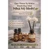 Khử Mùi Nhà Vệ Sinh Siêu Bền - Tinh Dầu Sả Chanh, Oải Hương, Cam Sả, Quế + Que Khếch Tán - Giá Ưu Đãi 62.100₫ 4