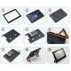 Khung hiển thị LCD 7 inch HL nhựa cho RPi, lắp đặt dễ dàng bằng vít, giá ưu đãi 246k VND 4