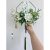 Khung quạt cổ trang đa mẫu Quạt triền hoa, cưới len, kẽm nhung giá 35.000đ 6