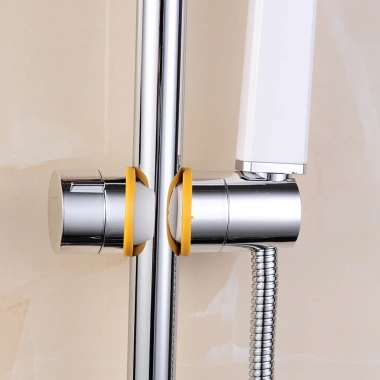 Khung tắm Thanh nâng Vòi phun chủ Trong Kho Giữa ngã ba tay áo Đấm-miễn phí Điều chỉnh Giá đỡ vòi hoa sen không đục lỗ nâng phuộc mở di động cố định tay trượt vòi phun phụ kiện có sẵn 3