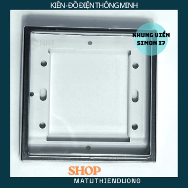 Khung viền đơn đôi và ba 3 màu cho ổ cắm công tắc nhập khẩu Simon I7 Giá 31.000₫ 2