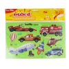 Khuôn vẽ SMARTKIDS SK-RL3.001 cho bé mẫu giáo và cấp 1, nhựa bền dễ dùng, giảm giá chỉ 15.300₫