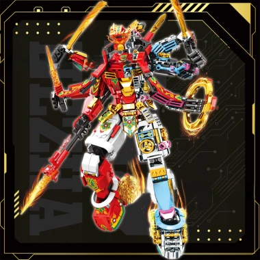 Khuyến mãi Mô hình Mecha Nezha – Đồ chơi lắp ghép giáo dục, giá chỉ 292.302₫