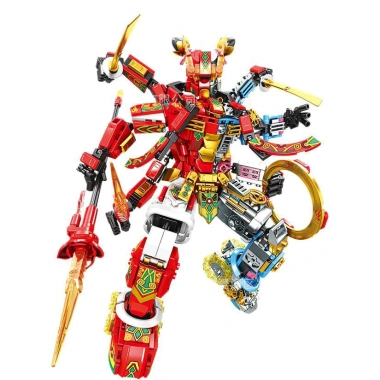 Khuyến mãi Mô hình Mecha Nezha – Đồ chơi lắp ghép giáo dục, giá chỉ 292.302₫