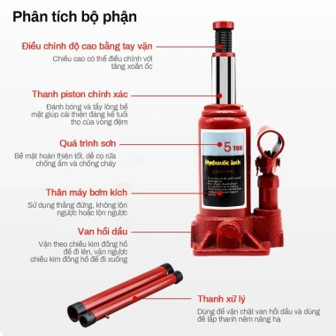 Kích thủy lực MONQIQI 2-5-8-10 tấn, công suất mạnh, giá ưu đãi 215.000 VND 8
