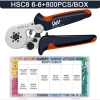 Kiềm bấm cos IWISS HSC8 0.25-6.0mm² - Cos vuông, ống tròn, pin, giá ưu đãi 215k