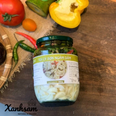 Kiệu chua ngọt nêm sẵn 300gr Xanh Sam Organic - Thành phần tự nhiên, giá 240k 2
