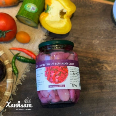 Kiệu chua ngọt nêm sẵn 300gr Xanh Sam Organic - Thành phần tự nhiên, giá 240k 4