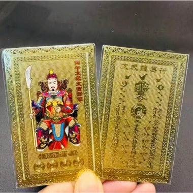 Kim bài Thái Tuế 2.026 cho tuổi Tý Sửu Mão Ngọ Dậu kim loại, giá 39.000đ giảm từ 49.920đ