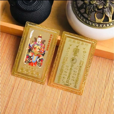 Kim bài Thái Tuế 2.026 cho tuổi Tý Sửu Mão Ngọ Dậu kim loại, giá 39.000đ giảm từ 49.920đ 4 Kim bài Thái Tuế 2.026 cho tuổi Tý Sửu Mão Ngọ Dậu kim loại, giá 39.000đ giảm từ 49.920đ 4