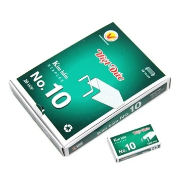 Kim bấm giấy No.10, No.3 Chính hãng Việt Đức - Hộp nhỏ chỉ 30.000₫