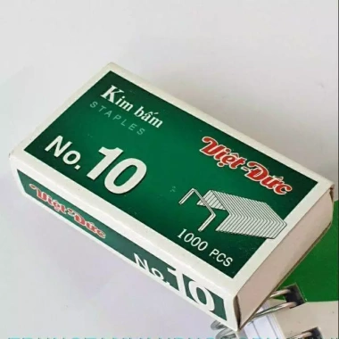 Kim bấm giấy No.10, No.3 Chính hãng Việt Đức - Hộp nhỏ chỉ 30.000₫