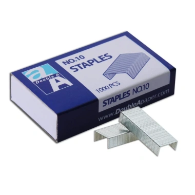 Kim Bấm Số 10 Double A Chính Hãng - Độ Bền Cao, Giá 15.000 VNĐ, Bảo Hành 1 Năm